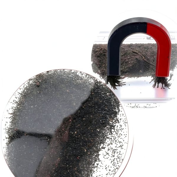 Scientific Iron Filings Box TOPPERFUN Magnetism Kit 3.7x2.75in-2