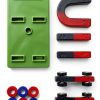 Junior Science Magnet Set by EUDAX Labs 16 Piece STEM Experiment Kit-3