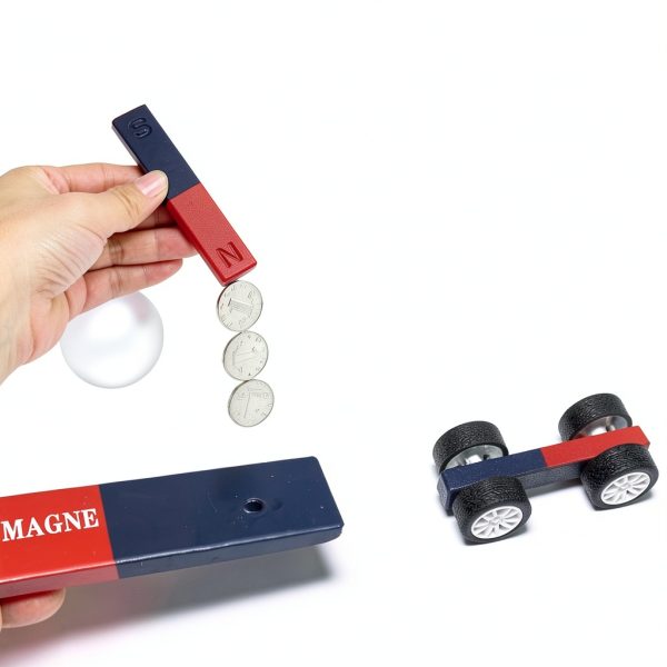 Science Magnet for Kids Bar Magnet by Anjing Alnico 50x9x9mm Small Set-2
