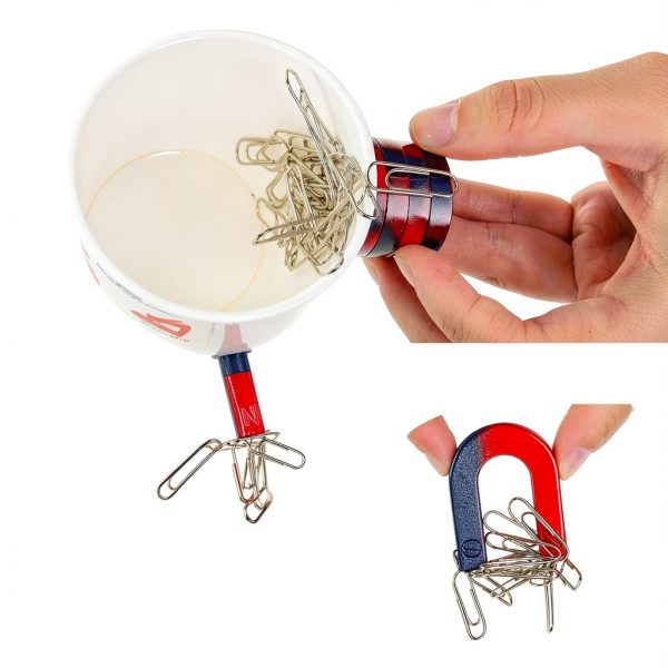 Science Magnet Kits for Kids by MakerFocus Lab with Bar Ring Horseshoe-2