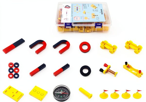 Large Science Lab Magnet Kit Physics Electromagnet Experiment Set for School Education Science Experiment Tools Teacher Supply-6