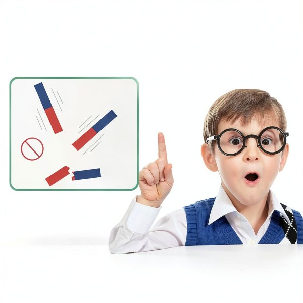 Science Magnet for Kids Bar Magnet by Anjing Alnico 50x9x9mm Small Set-4