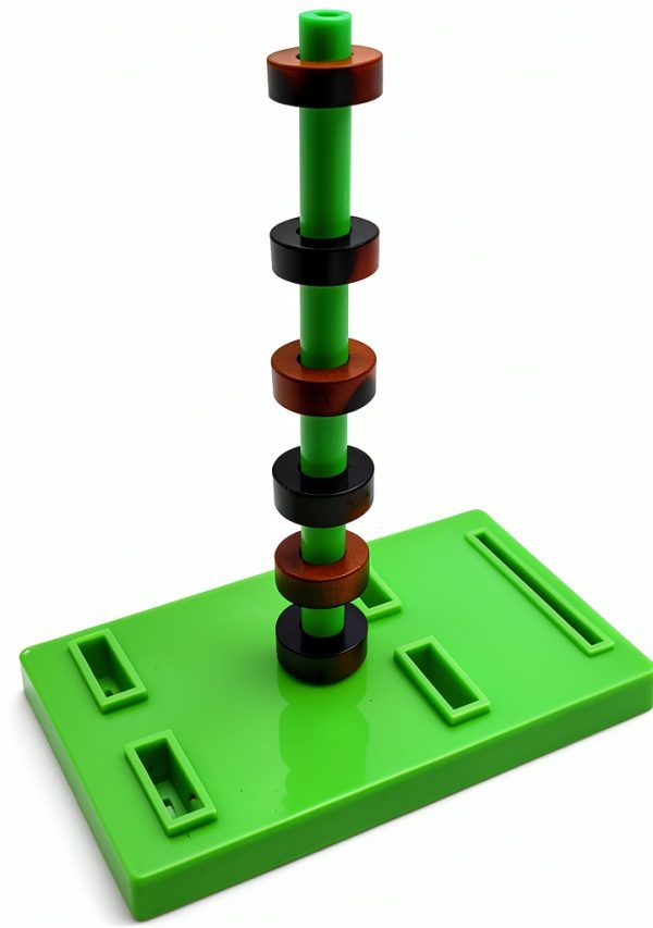 Junior Science Magnet Set by EUDAX Labs 16 Piece STEM Experiment Kit-4